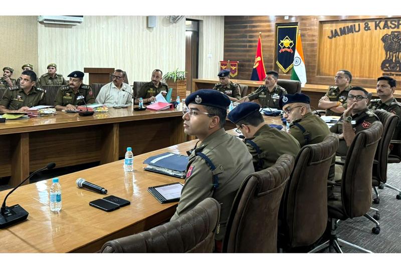 SSP Jammu reviews crime, security scenario