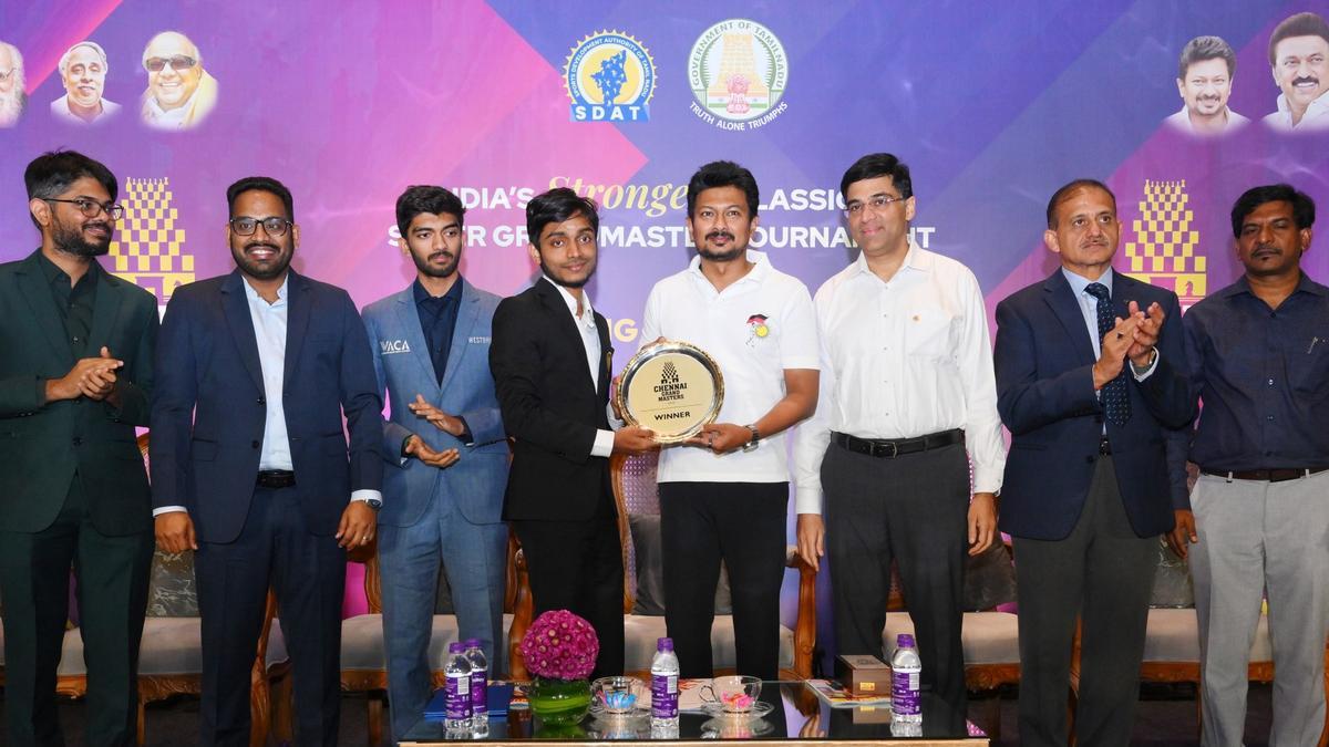 Stalin, Udhayanidhi congratulate winners of Chennai Grand Masters 2024