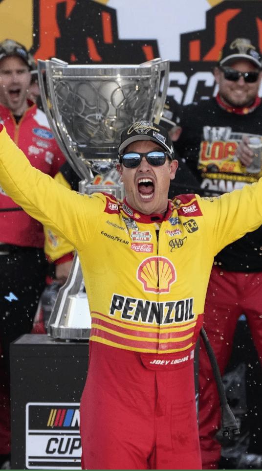 Joey Logano wins Phoenix finale for 3rd NASCAR Cup championship in 1-2 finish for Team Penske