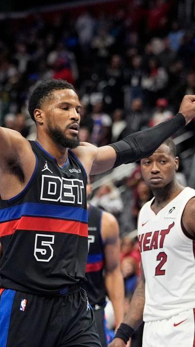 Detroit Pistons Win First NBA Cup Game After Miami Heat Call Phantom Timeout In OT