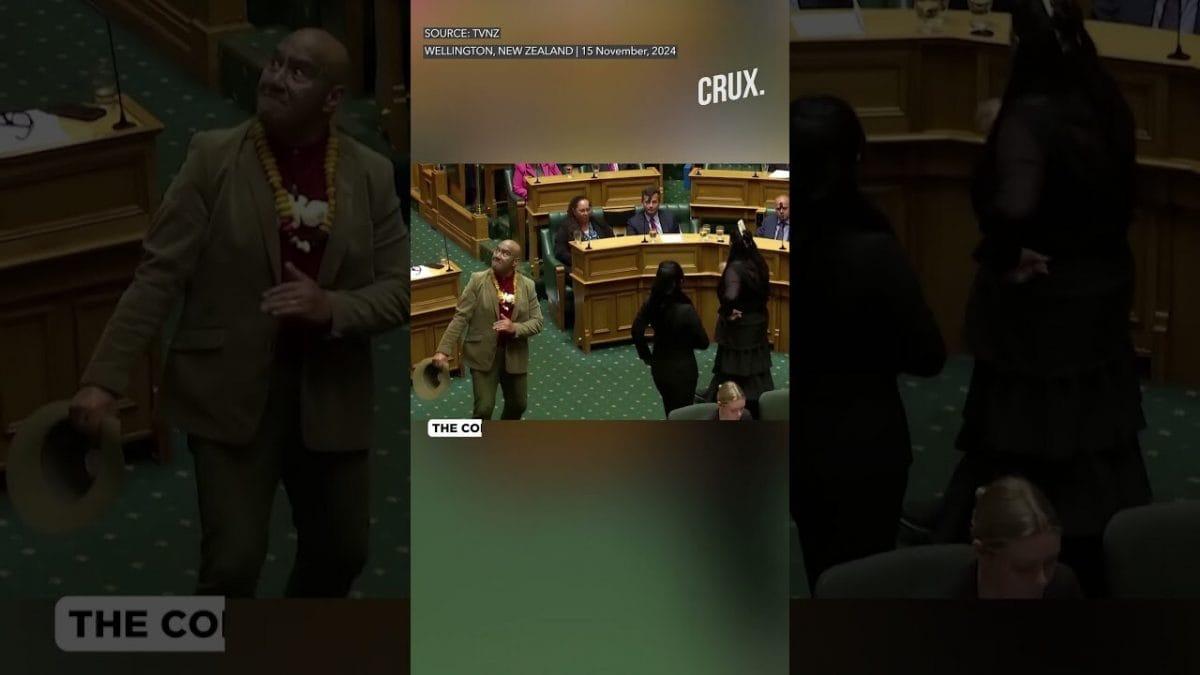 Maori MPs Stage Haka Protest In New Zealand Parliament Against Indigenous Treaty Bill