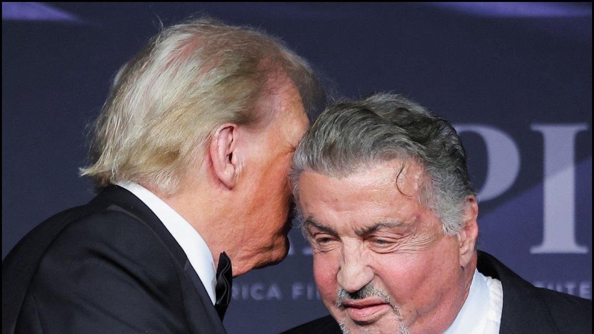 Sylvester Stallone Introduces Trump As 'Second George Washington' At Mar-A-Lago | Watch