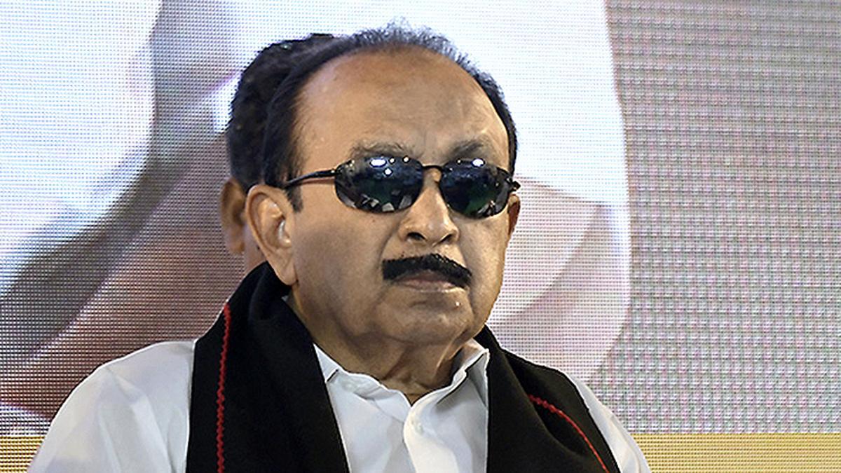 Vaiko expresses shock over Sri Lankan election results